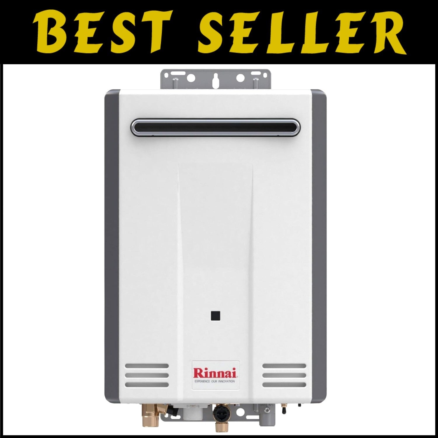 Stainless Steel Tankless Water Heater 5.3 GPM - Space-Saving Outdoor Design