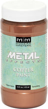 Load image into Gallery viewer, Reactive Copper Metallic Paint - 16oz Water-Based for Authentic Rusted Finish