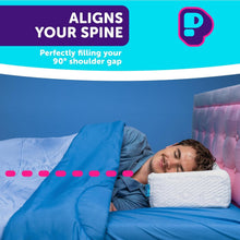 Load image into Gallery viewer, Plush King &amp; Queen Ice Cube Memory Foam Pillows - Pain Relief for Sleep