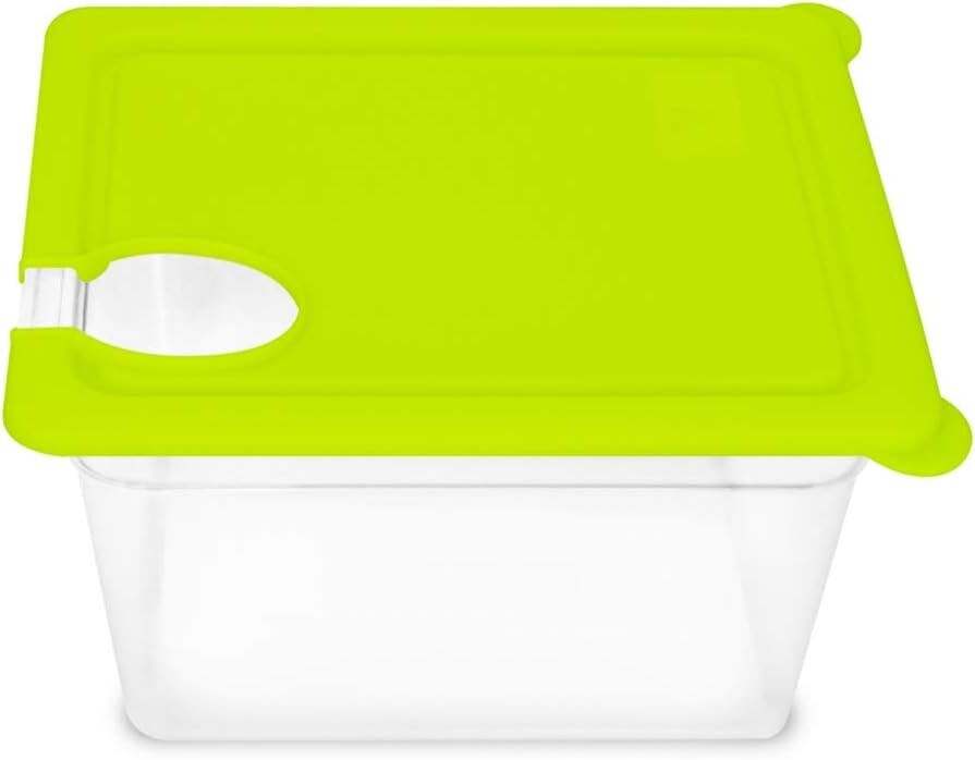 12 Quart Sous Vide Container Bundle with Universal Silicone Lid & Stainless Rack