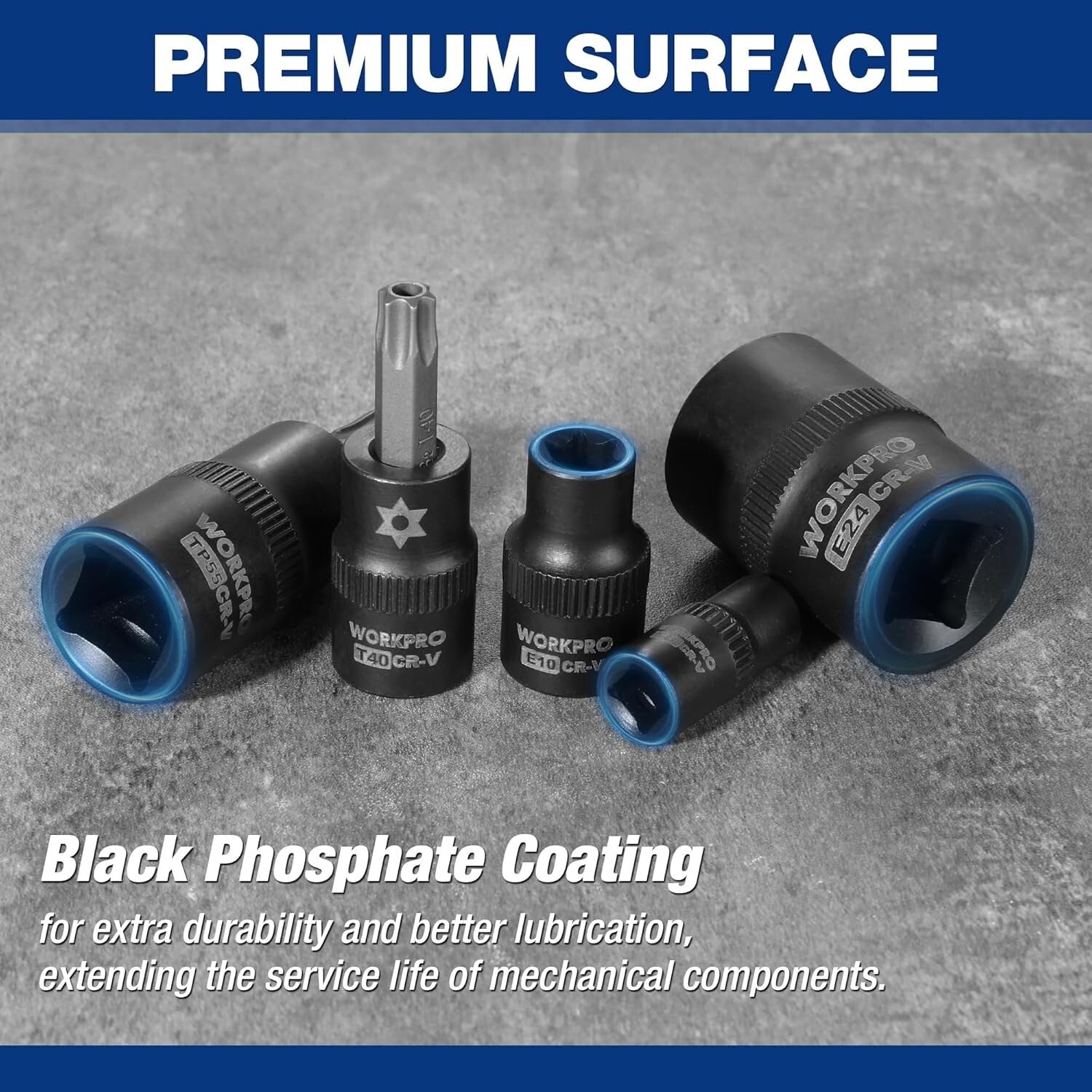 Versatile 60-Piece Torx Socket Set for Automotive and DIY Projects - Gift-Ready