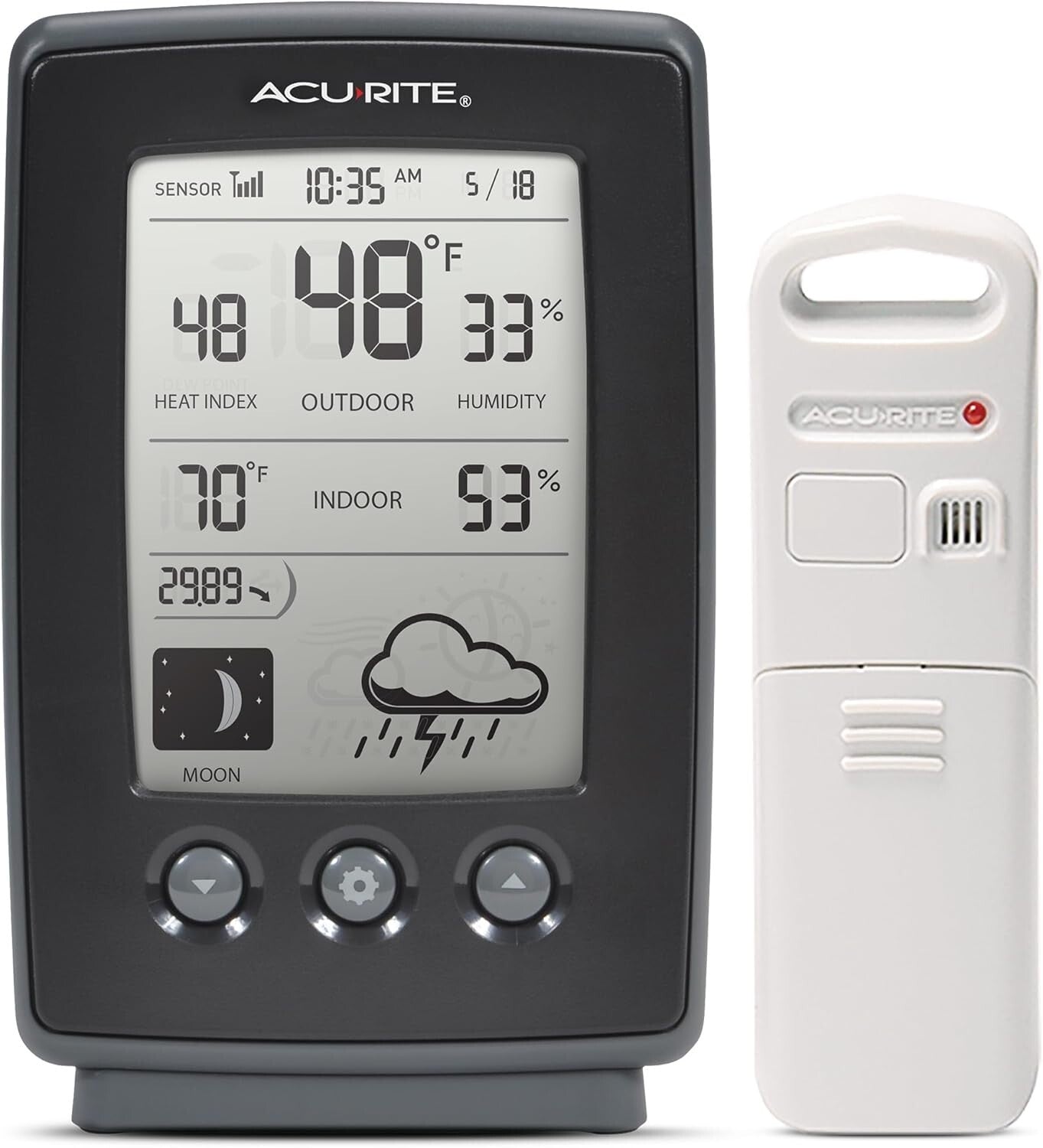Personalized Digital Weather Station with LCD Display - Ideal Home Companion