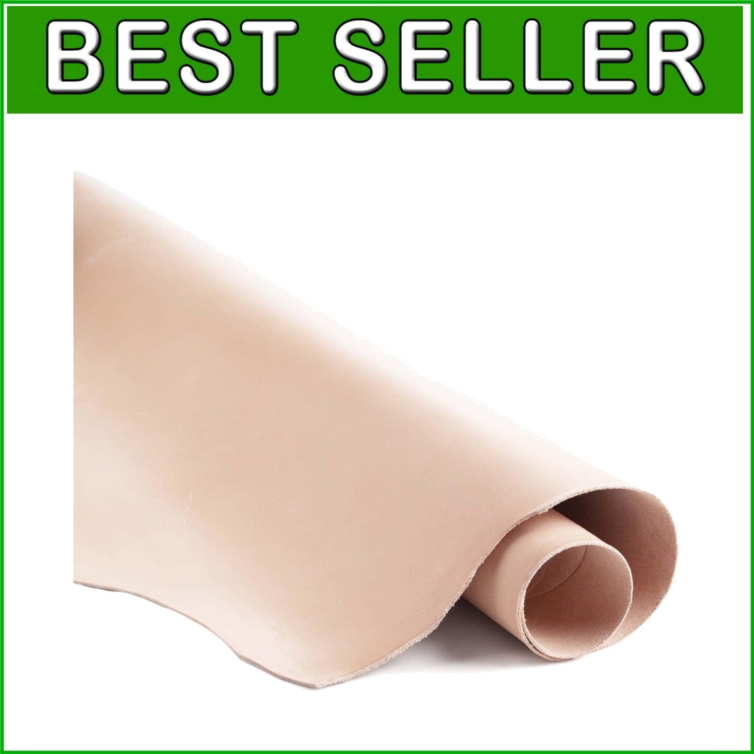 Eco-Friendly 4-6 SQ FT Pre-Cut Cowhide Leather - Perfect for Crafting & Tooling