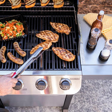 Load image into Gallery viewer, Performance Series 4-Burner Propane Gas Grill with Side Burner - Stainless Steel
