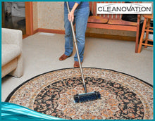 Load image into Gallery viewer, Standard Size Rug Renovator Brush with Telescoping Handle for Stain-Free Carpets