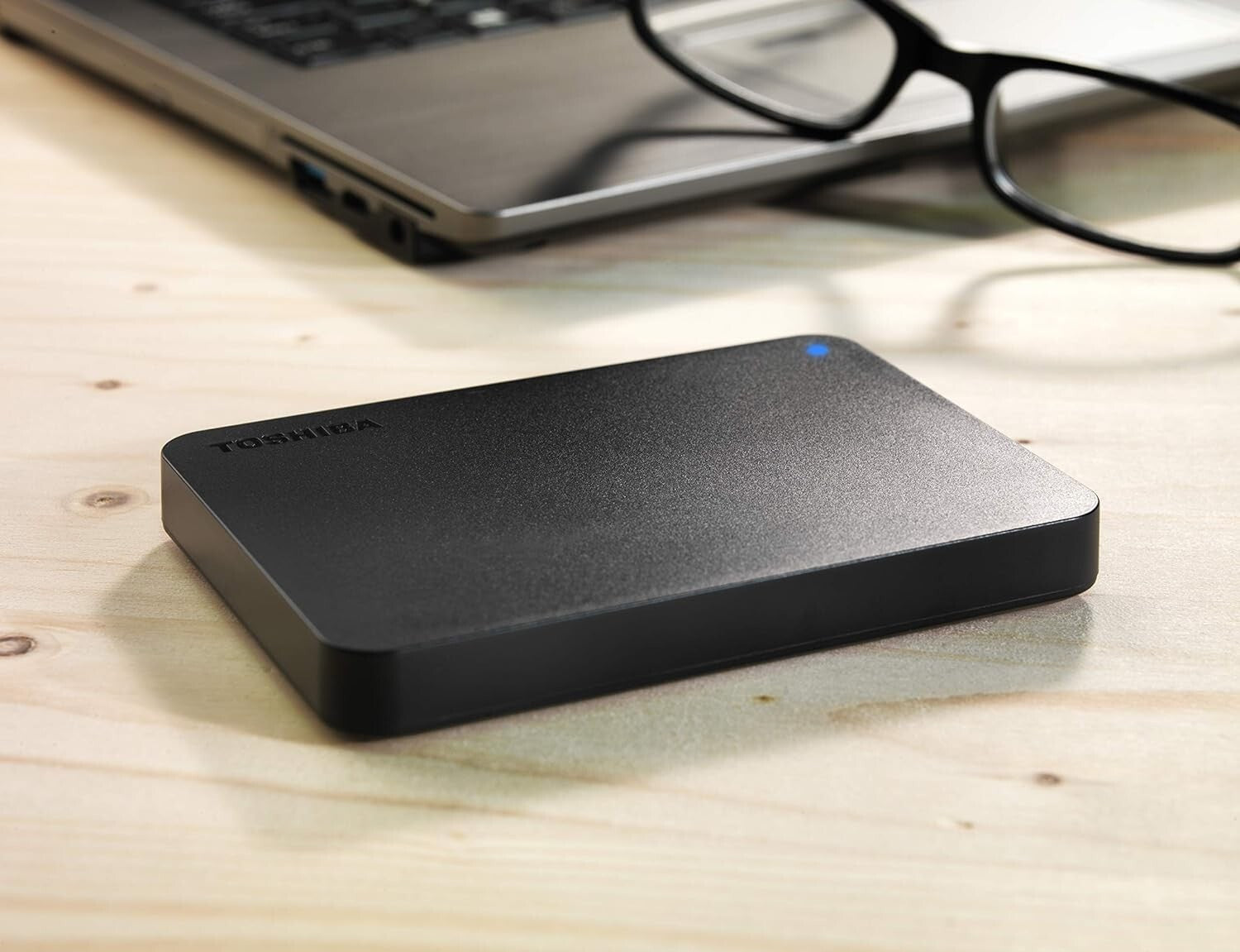 Compact 2TB USB 3.0 External HDD - Ideal for Gaming, Business & Personal Use
