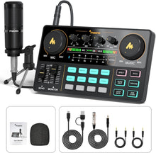 Load image into Gallery viewer, Lightweight Podcast Equipment Studio with Multi-Device Compatability &amp; Effects