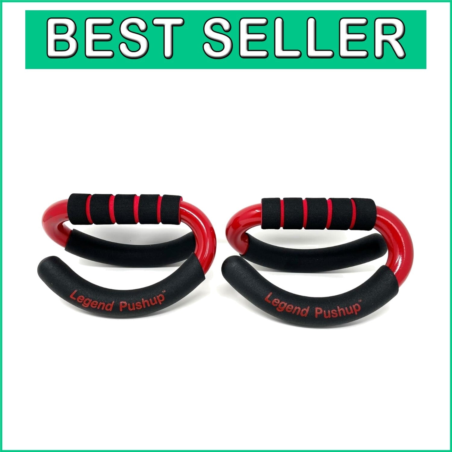 Advanced Push-Up Bars with Rocking Handle for Natural Movement & Results