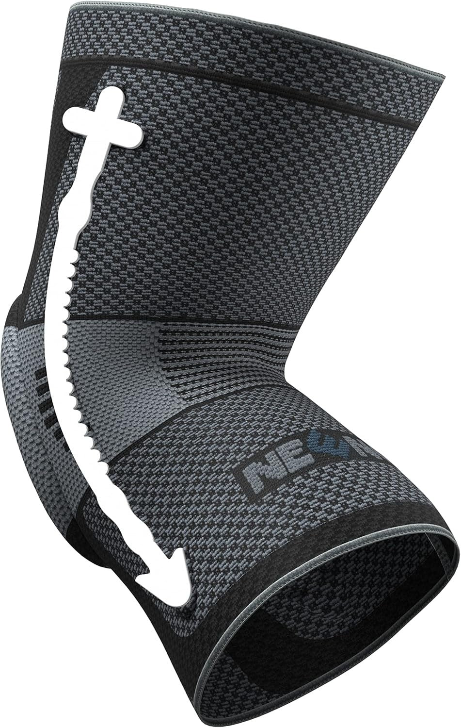 Professional Knee Brace Compression Sleeve for Instant Pain Relief - Large