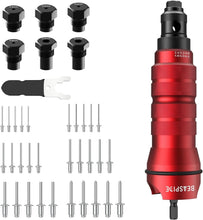Load image into Gallery viewer, Transform Your Wireless Drill: Rivet Gun Adapter Kit with 30 Rivets &amp; Wrench