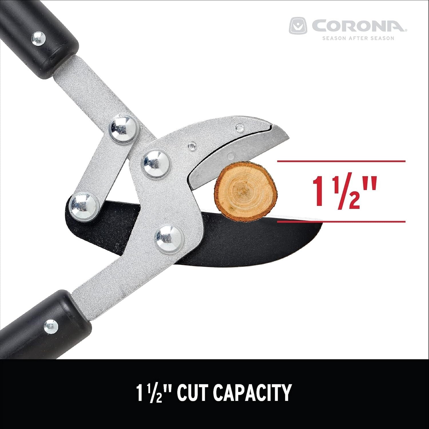 32-Inch Professional Anvil Lopper with Comfortable Grips for Effortless Pruning