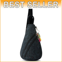 Load image into Gallery viewer, Black Tonal Eco Twill Backpack with Adjustable Strap – Fashion Meets Function