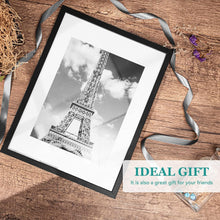 Load image into Gallery viewer, Thoughtful Gift Set - 12x16 Picture Frames in Polished Black Finish, Set of 6