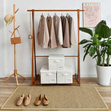 Load image into Gallery viewer, Elegant Portable Stackable Storage Bins Set of 3 - Perfect for Home Organization