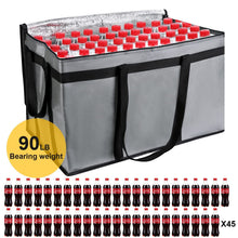 Load image into Gallery viewer, Large Insulated Cooler Bags - 24x15x14 Inches, Perfect for Delivery &amp; Grocery