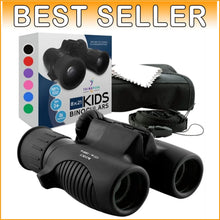 Load image into Gallery viewer, Think Peak Kids Binoculars - 8x Magnification Compact Adventure Toy for Ages 4-8