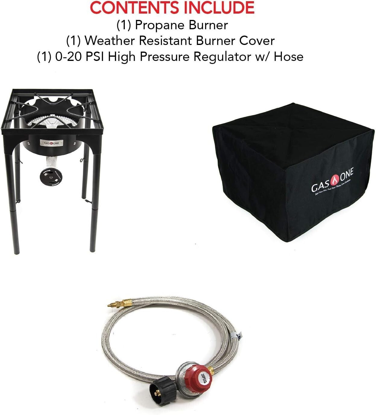 High-Performance 200,000 BTU Propane Burner - Ideal for Brews & Outdoor Cooking
