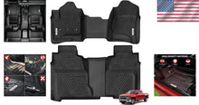 Load image into Gallery viewer, Premium All-Weather Protection Floor Mats for 2015-2019 2500HD/3500HD Crew Cab