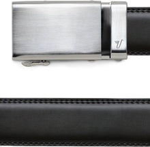 Load image into Gallery viewer, Stylish Men's Leather Ratchet Belt - 1.25" Wide, Removable Buckle, Global Impact