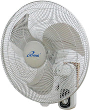 Load image into Gallery viewer, Versatile 18-Inch Oscillating Wall Fan – 3 Speed Settings for Home &amp; Gym