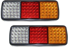 Load image into Gallery viewer, Multi-Function 75 LED Waterproof Trailer Lights - Brake, Tail, Signal Lights Set