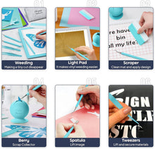 Load image into Gallery viewer, Premium A4 Light Board with Weeding Tools &amp; Scrap Collector for Easy Crafting