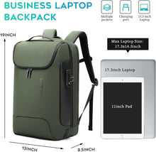 Load image into Gallery viewer, Waterproof Tech Backpack with Smart Lock &amp; Fast Charging for Adventurous Adults