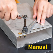 Load image into Gallery viewer, Professional Rivet Nut Hand Tool with 10 Mandrels - Ideal for All Metal Jobs