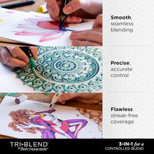 Load image into Gallery viewer, Professional 24-Piece TriBlend Alcohol Markers for Ultimate Color Blending