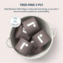 Load image into Gallery viewer, Ultra-Soft 3-Ply Bamboo Toilet Paper - 24 Rolls, Plastic-Free &amp; Biodegradable