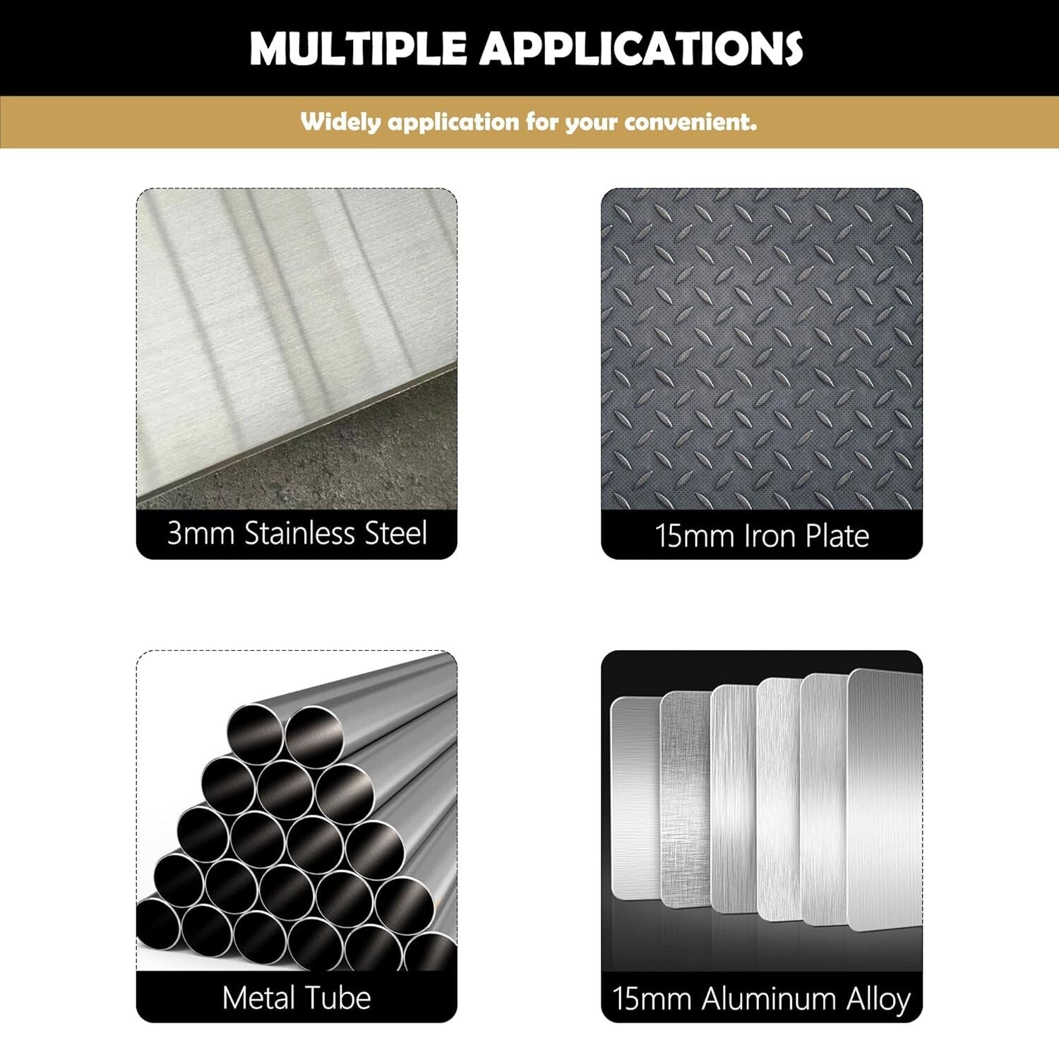 Durable 23PC Hole Saw Kit with Tipped Tooth Blades for Efficient Metal Cutting