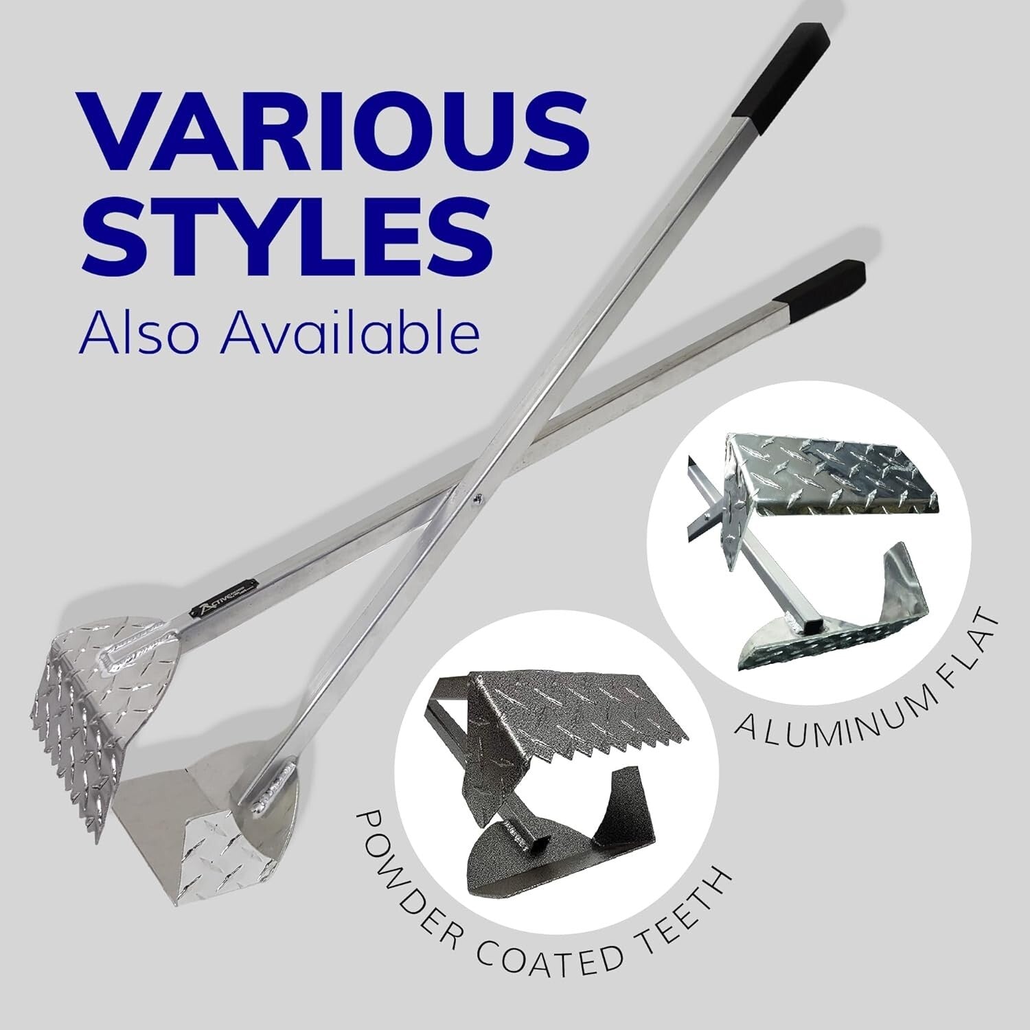 Heavy-Duty Dog Poop Scooper - Durable Aluminum Waste Shovel for Easy Cleanup