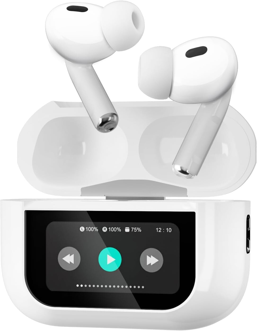AI-Powered Language Translator Earbuds with Offline Support - 24-Hour Battery