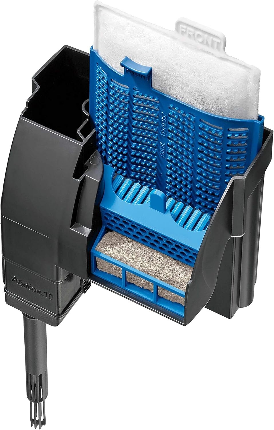 Dual-Sided Aquarium Filter Cartridges - 15 Pack with Even Carbon Distribution