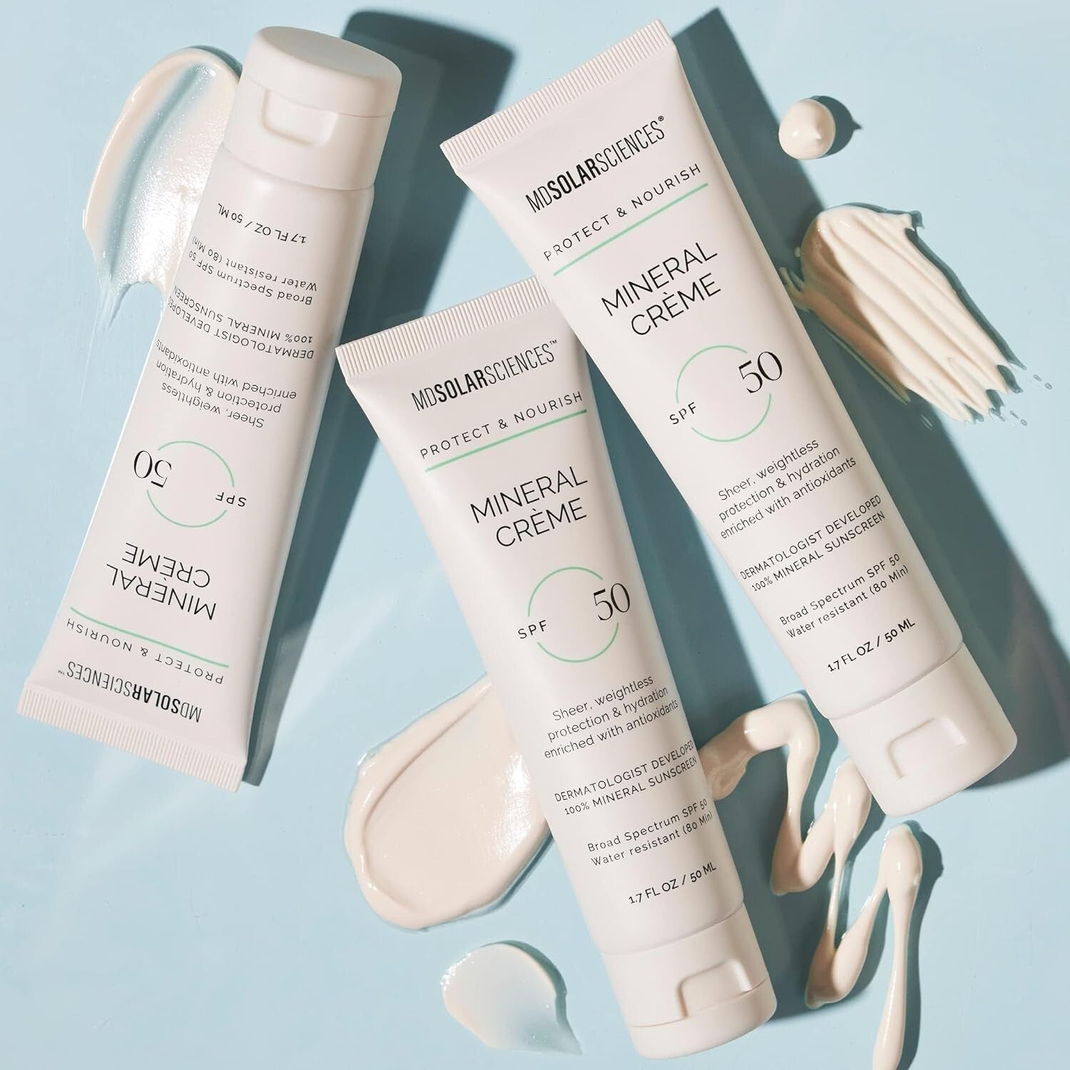 Broad-Spectrum Mineral Sunscreen SPF 50 for Face & Body - 80 Min Water-Resistant