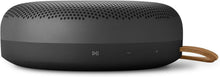 Load image into Gallery viewer, Sleek Anthracite Waterproof Portable Bluetooth Speaker with Microphone &amp; Alexa
