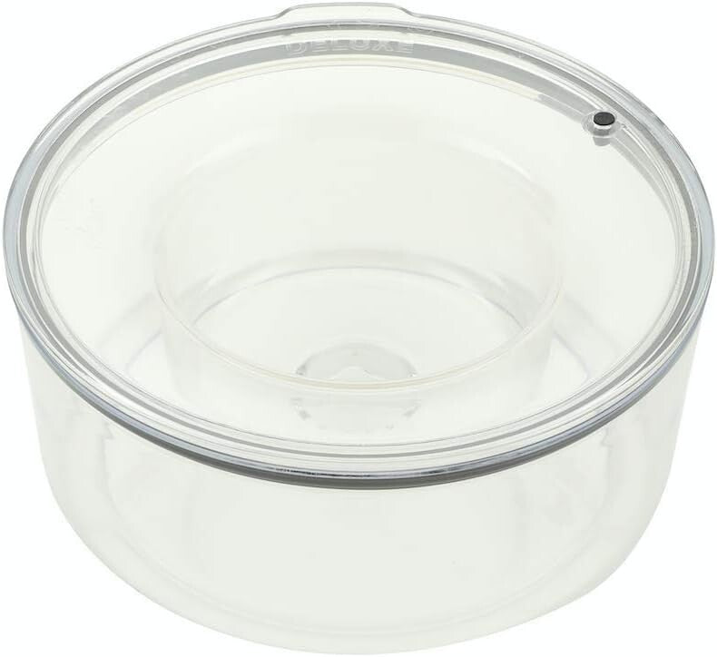 Dishwasher Safe Spill-Proof Water Bowl for Small Dogs and Cats - 1 Gal Tritan