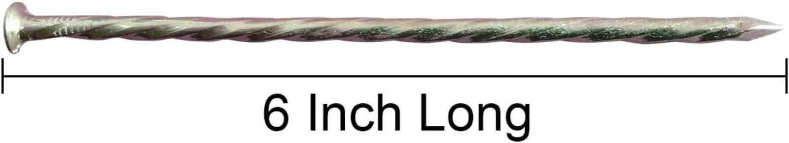 140 Pcs 6-Inch Spiral Metal Landscape Stakes for Enhanced Garden Stability