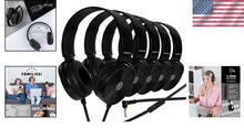 Load image into Gallery viewer, Noise-Isolating Kids Headphones with In-Line Mics - Perfect for Schools