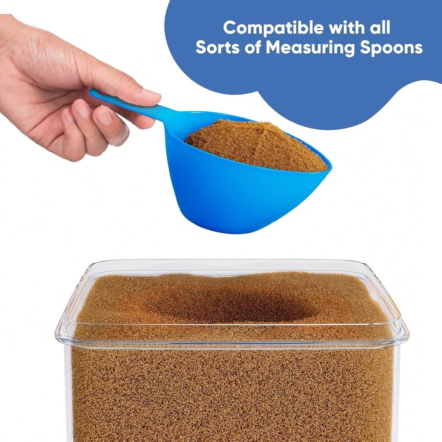 Clear Airtight Food Storage Containers, Stackable & BPA-Free – Set of 4, 7qt