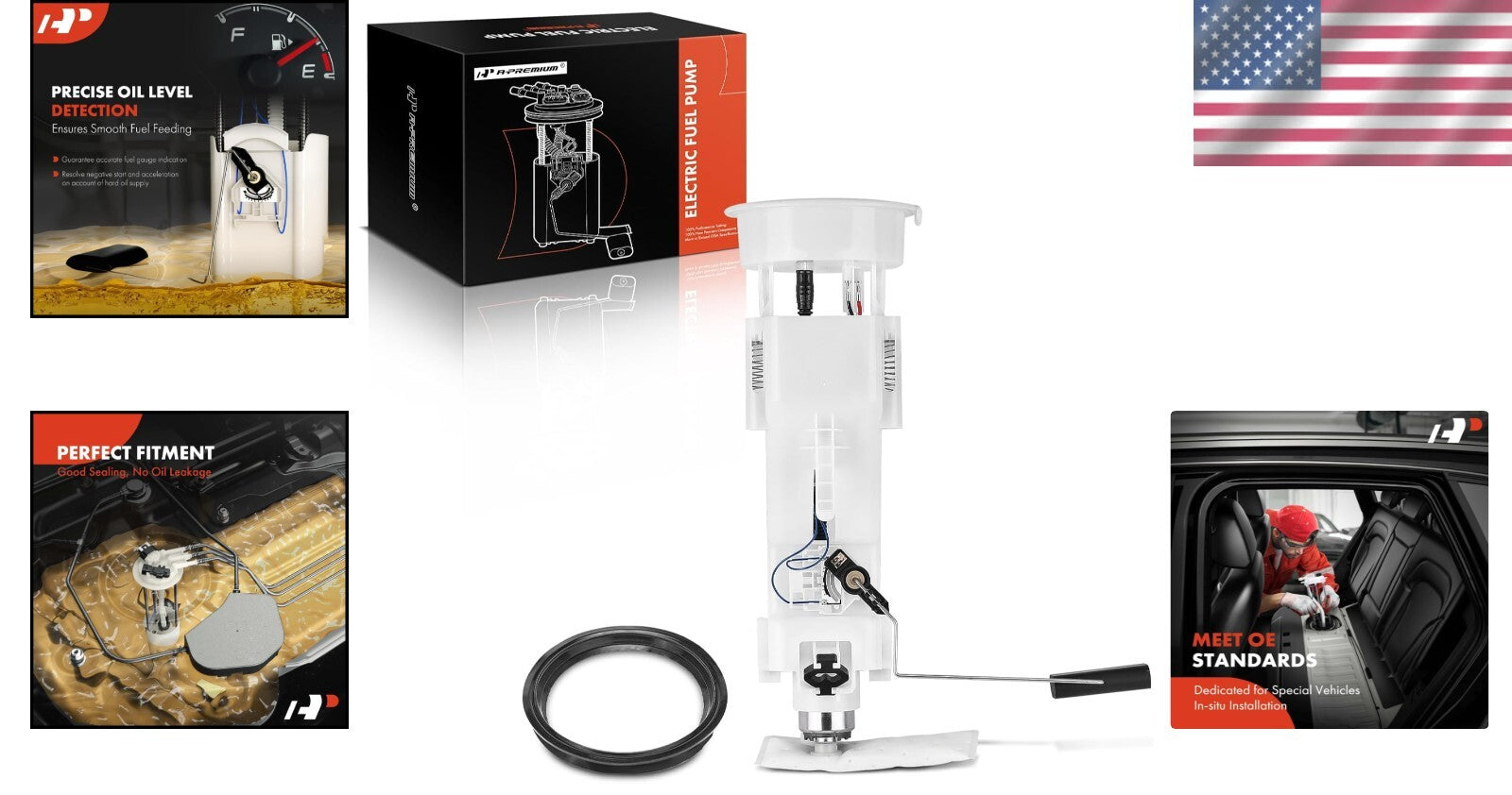 BMW X5 Electric Fuel Pump Assembly, 2000-2006 - Smooth Acceleration Performance