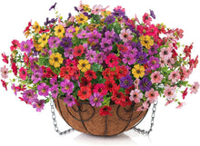Load image into Gallery viewer, Vibrant Artificial Silk Daisy Flower Basket - Perfect for Indoor &amp; Outdoor Decor