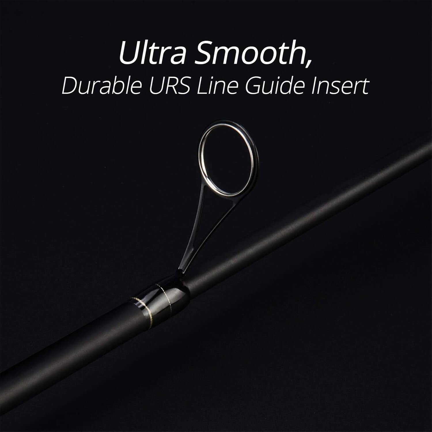 Compact Blackhawk II Graphite Fishing Rod - 6.5ft, EVA Grip, Premium Performance