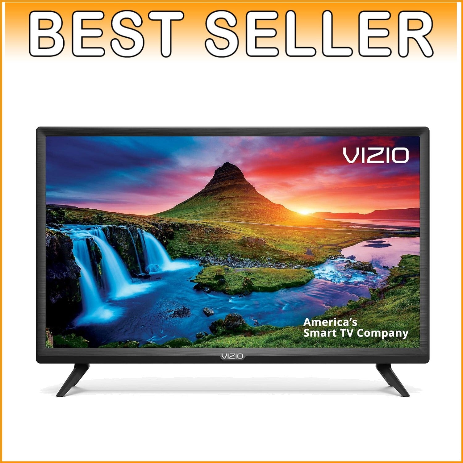 D-Series 24-Inch Smart HDTV - Renewed, with Chromecast, for Quality Viewing