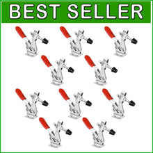 Load image into Gallery viewer, Versatile 10-Pack 500 lbs Toggle Clamps for Woodworking &amp; Drill Press Uses