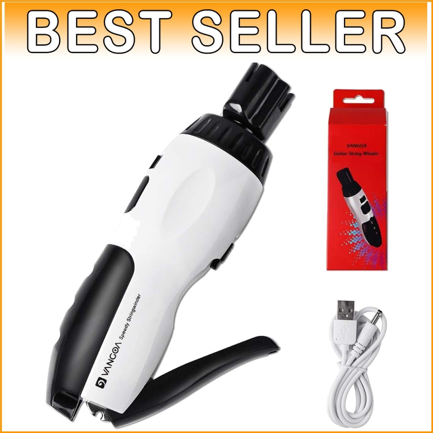 Efficient Electric Guitar String Winder & Cutter with Pin Puller - Portable Tool