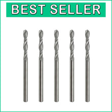 Load image into Gallery viewer, Durable 1/8" Solid Carbide Drill Bits with Straight Shank - 5-Piece Collection