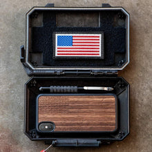 Load image into Gallery viewer, Olive Drab DarkVault Comms Waterproof Case for Phones, GPS, Tools - 7.5x5.5''