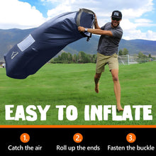 Load image into Gallery viewer, Extra-Large Inflatable Hammock Chair - Water Resistant &amp; Weight Capacity 650 lbs
