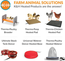 Load image into Gallery viewer, Thermo-Peep Heated Chicken Pad - Safe &amp; Energy Efficient 9X12 Coop Accessory